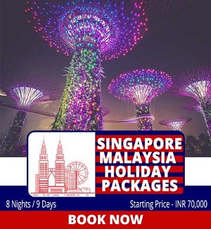8 Nights 9 Days Singapore Malaysia Holiday Package